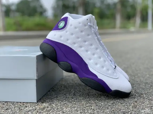1st Kicks Air Jordan 13 Lakers 414571-105 0622